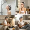Desechable PE tira sombrero de baño baño cocinero protección del cabello impermeable anti-aceite engrosado tira sombrero de baño Specification image